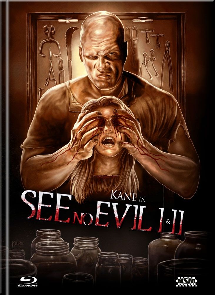 See no Evil 1+2 (Lim. Uncut Double Feature Mediabook - Cover A) (2 Discs) (BLURAY)