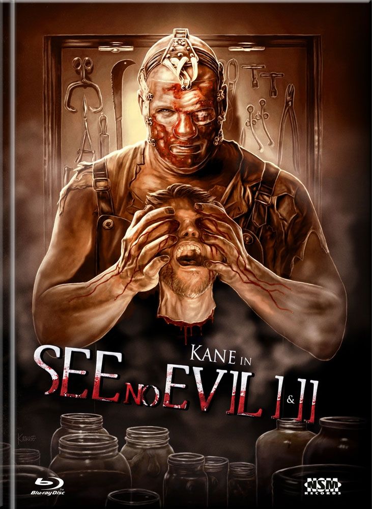See no Evil 1+2 (Lim. Uncut Double Feature Mediabook - Cover B) (2 Discs) (BLURAY)