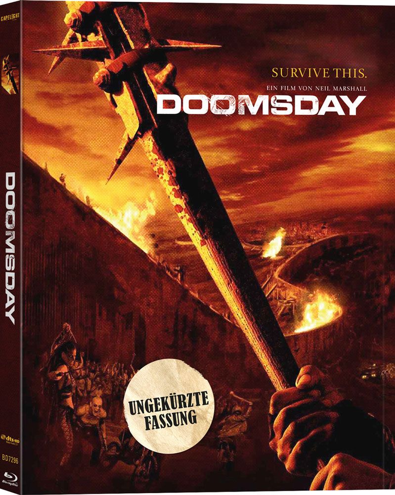 Doomsday - Tag der Rache (Uncut) (O-Card) (BLURAY)