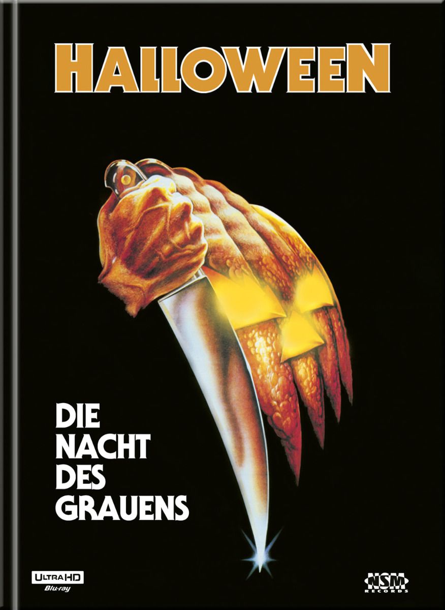 Halloween 1 (Lim. Uncut Mediabook - Cover A) (UHD BLURAY + BLURAY)