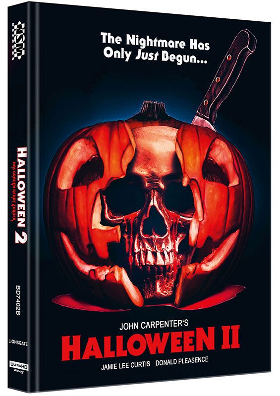 Halloween 2 - Cover B - Mediabook  (4K UHD+Blu-Ray) - Limited Edition - Uncut