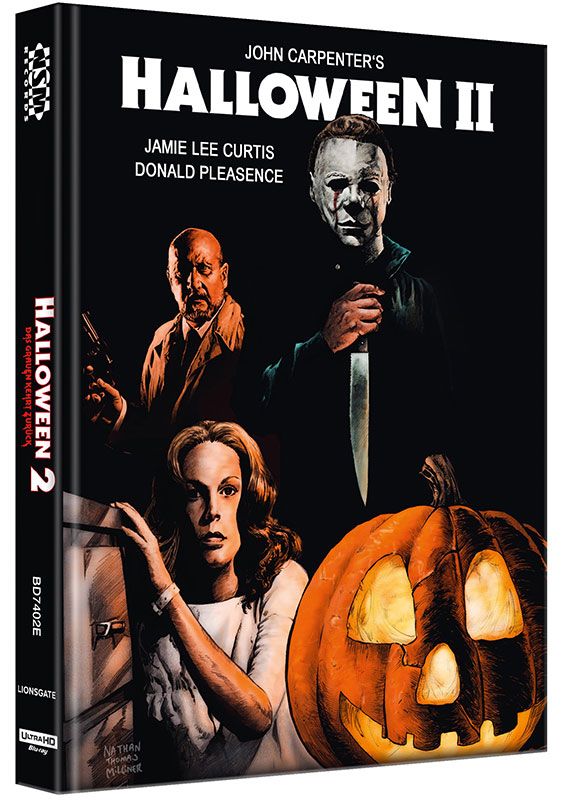 Halloween 2 - Cover E - Mediabook  (4K UHD+Blu-Ray) - Limited Edition - Uncut
