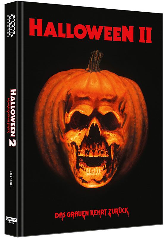 Halloween 2 - Cover F - Mediabook (Wattiert) (4K UHD+Blu-Ray) - Limited 500 Edition - Uncut