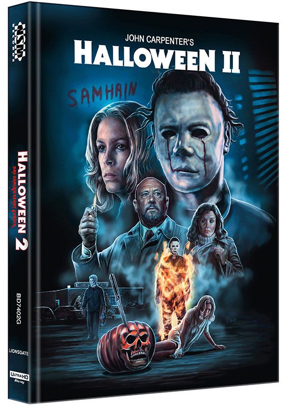 Halloween 2 - Cover G - Mediabook  (4K UHD+Blu-Ray) - Limited Edition - Uncut