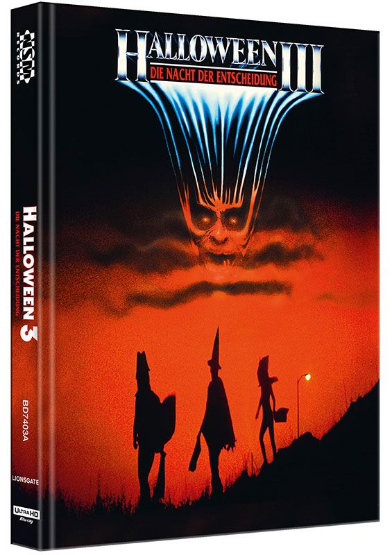 Halloween 3 - Cover A - Mediabook  (4K UHD+Blu-Ray) - Limited Edition - Uncut