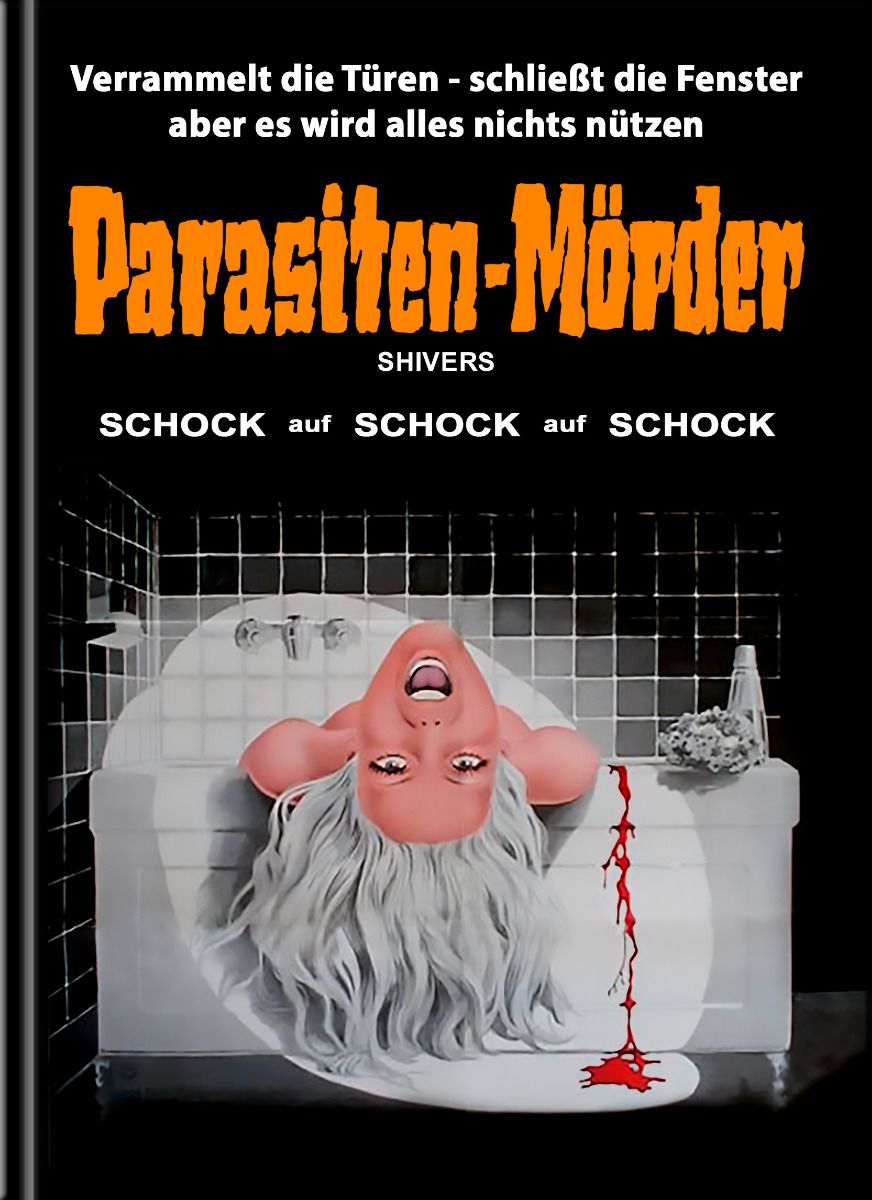 Parasiten-Mörder (Shivers) - Cover A - Mediabook (4K UHD+Blu-Ray) - Limited Edition