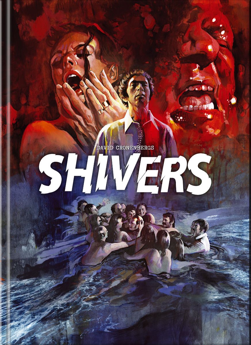 Shivers - Cover B - Mediabook (4K UHD+Blu-Ray) - Limited Edition