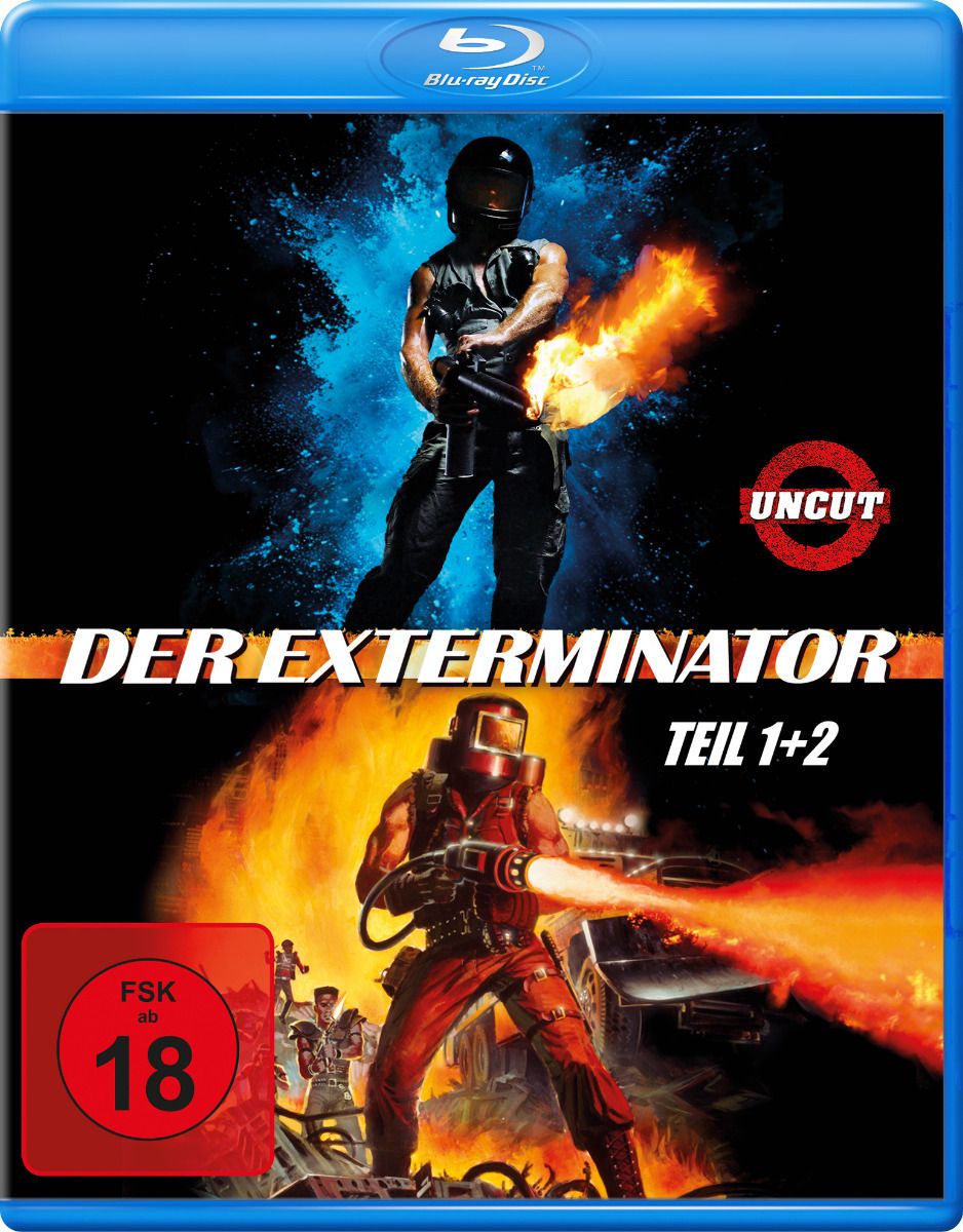Exterminator 1 & 2 (Blu-Ray) (2Discs) - Uncut