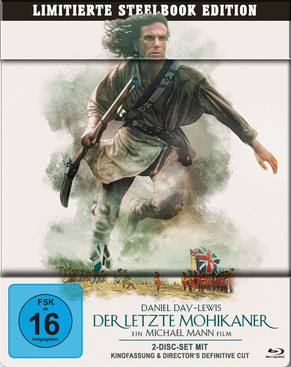 Der letzte Mohikaner (Blu-Ray) (2Discs) - SteelBook - Kinofassung & Directors Definitive Cut