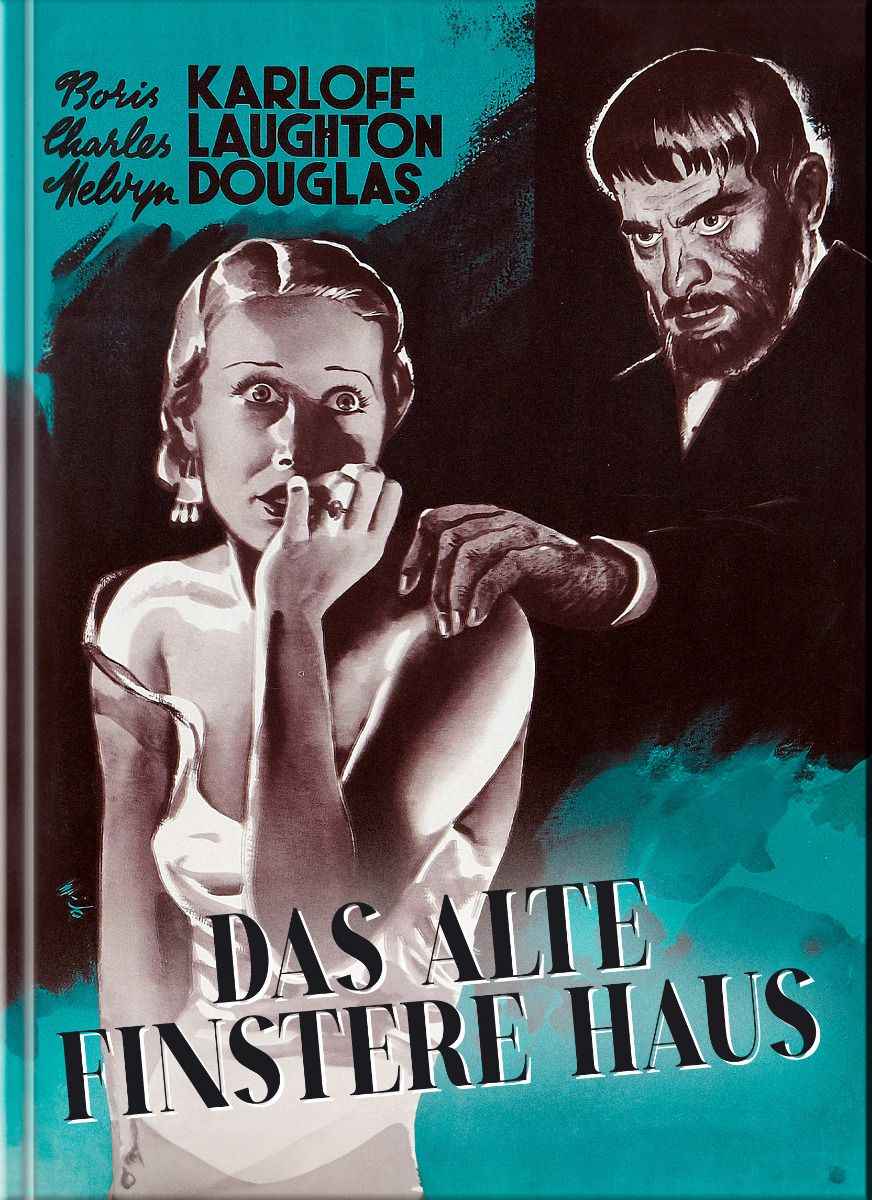 Das Alte finstere Haus (1932) (s/w) - Cover C - Mediabook (4K UHD+Blu-Ray) - Uncut