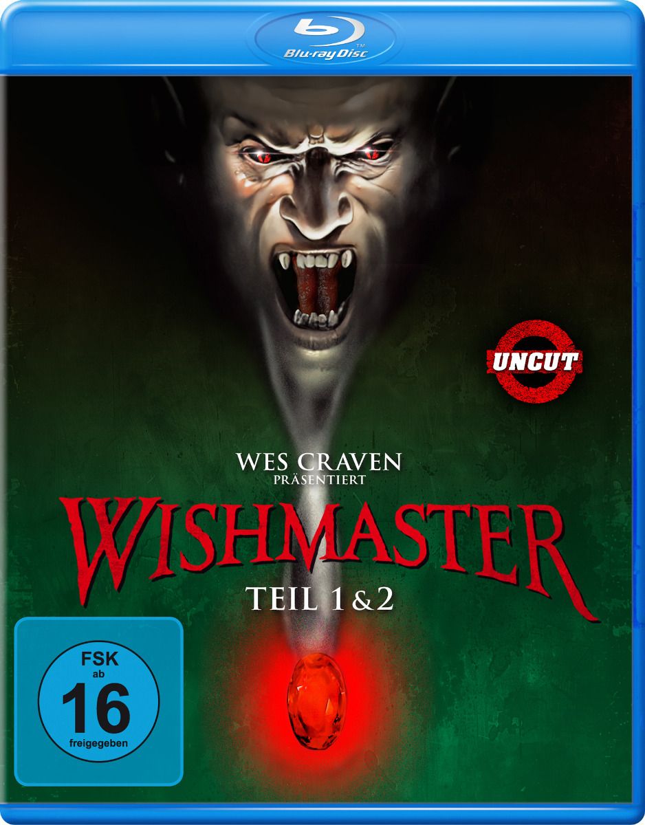 Wishmaster 1 & 2 (Blu-Ray) (2Discs) - Uncut