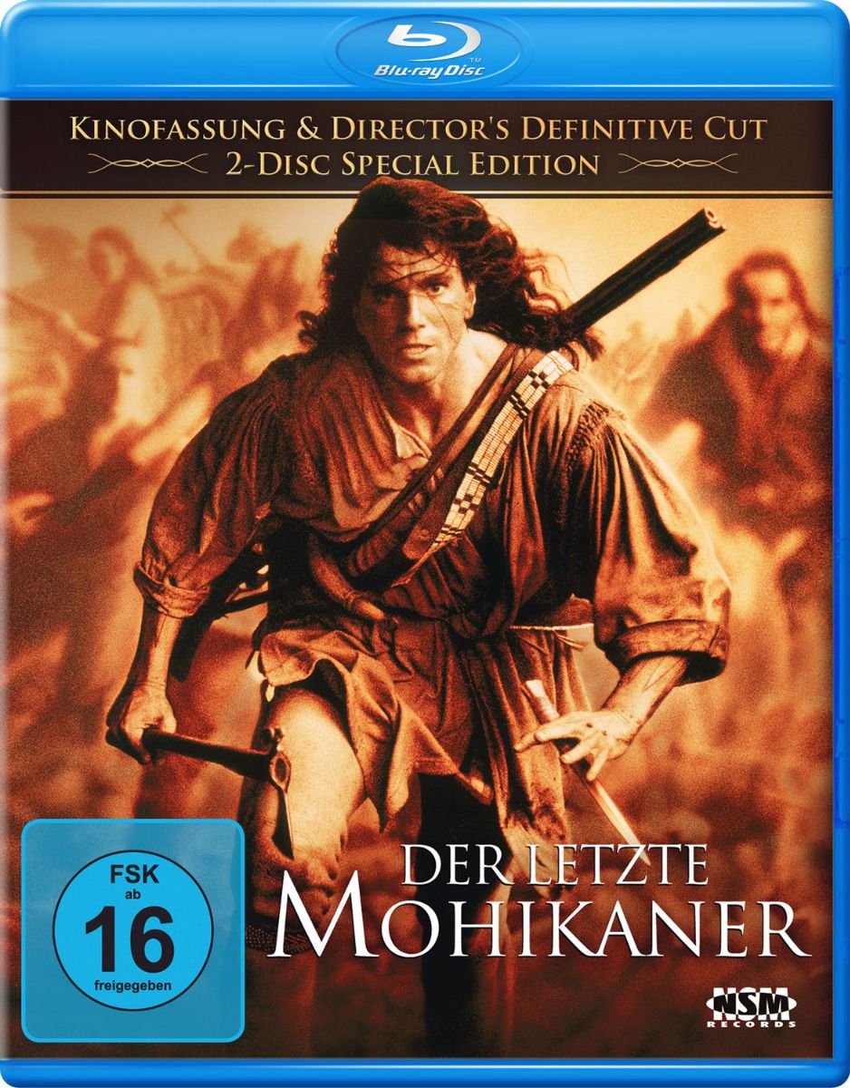 Der letzte Mohikaner (Blu-Ray) (2Discs) - Special Edition - Kinofassung & Directors Definitive Cut