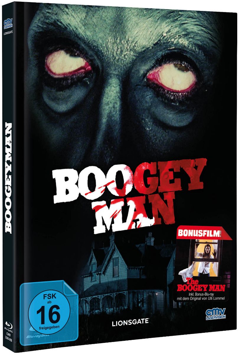 Boogeyman - Der schwarze Mann (2005) (Lim. Uncut Mediabook - Cover B) (DVD + 2 BLURAY)