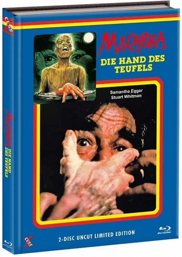 Macabra - Die Hand des Teufels (Lim. Uncut Mediabook - Cover A) (DVD + BLURAY)