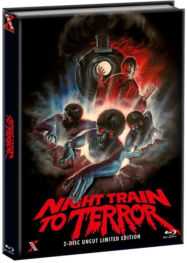 Night Train to Terror (Lim. Uncut Mediabook - Cover B) (DVD + BLURAY)