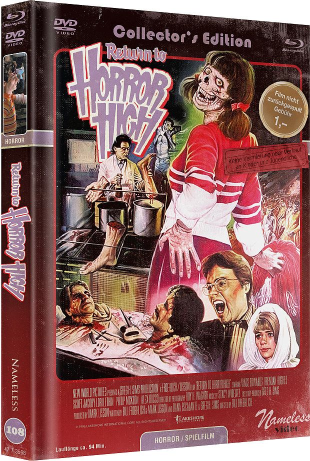 Return to Horror High - Cover C - Mediabook (Blu-Ray+DVD) - Limited Edition