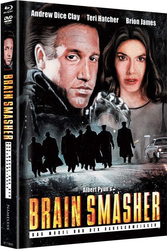 Brain Smasher - Das Model und der Rausschmeisser (Lim. Uncut Mediabook - Cover B) (Nameless Auflage) (DVD + BLURAY)
