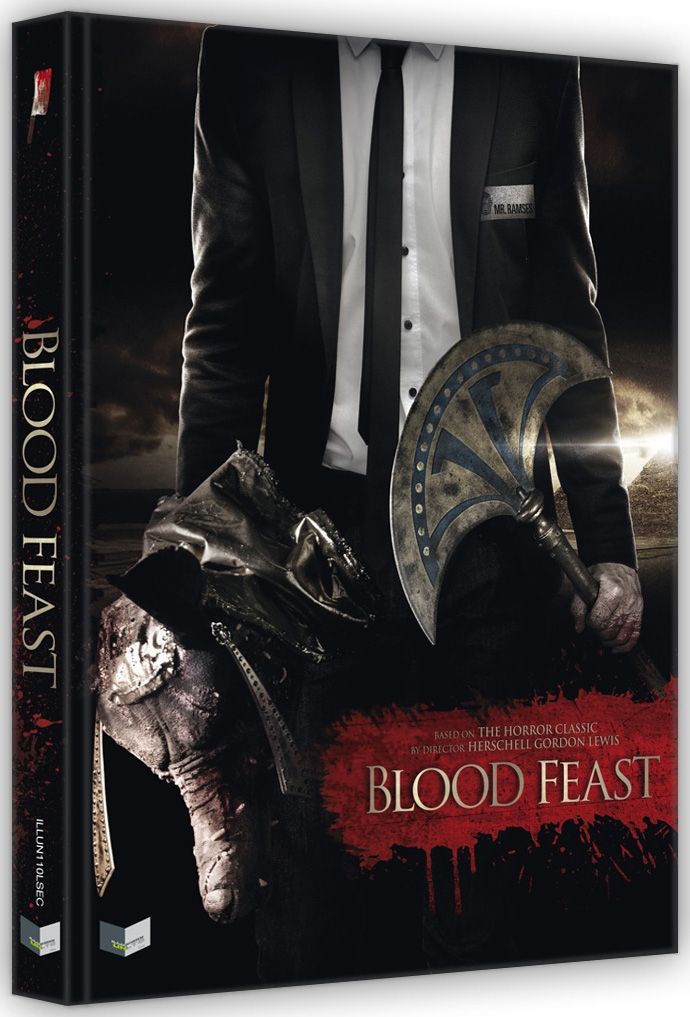 Blood Feast - Blutiges Festmahl (Lim. Uncut wattiertes Mediabook - Cover C) (4 Discs) (DVD + BLURAY)