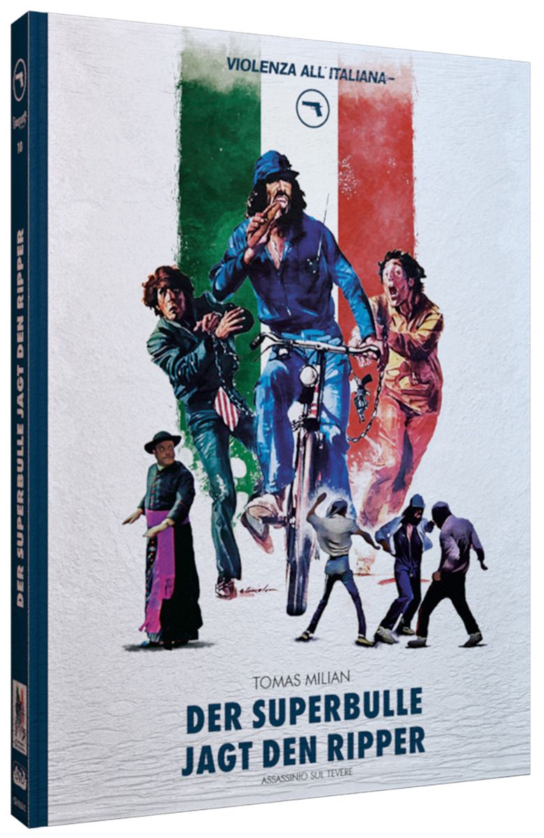 Der Superbulle jagt den Ripper - Cover C - Mediabook (Blu-Ray+DVD) - Limited 150 Edition