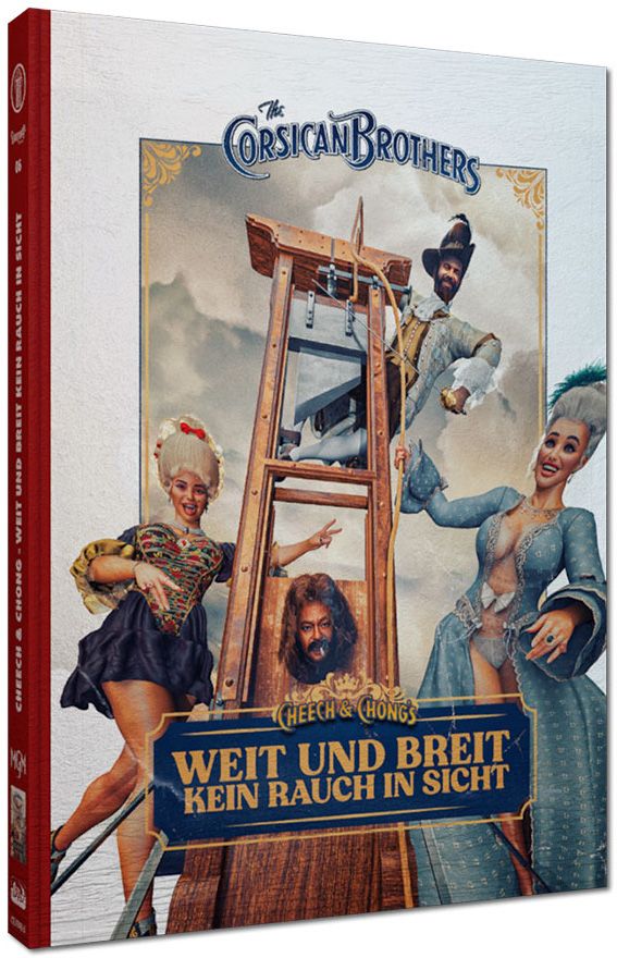 Cheech & Chong - Weit und breit kein Rauch in Sicht - Cover A - Mediabook (Wattiert) (Blu-Ray+DVD) - Limited 222 Edition