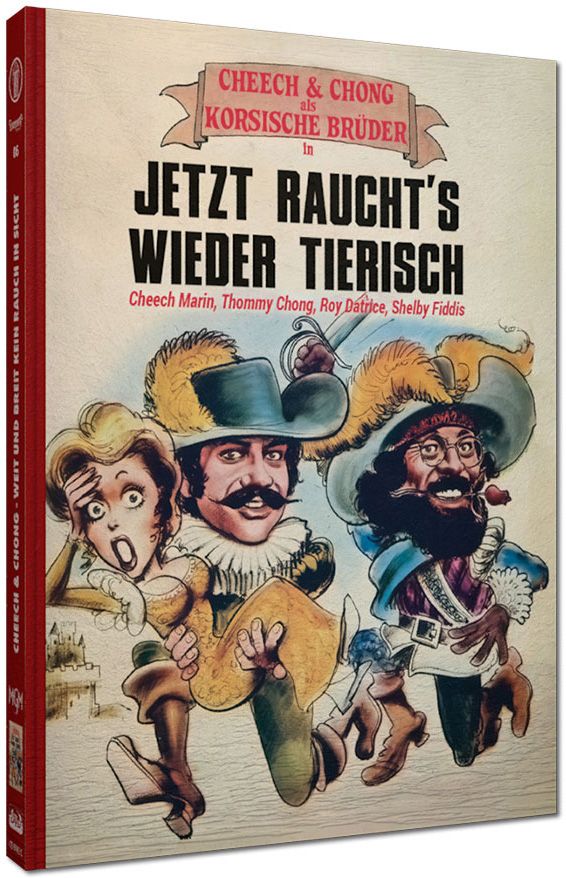 Cheech & Chong - Weit und breit kein Rauch in Sicht - Cover B - Mediabook (Blu-Ray+DVD) - Limited 222 Edition