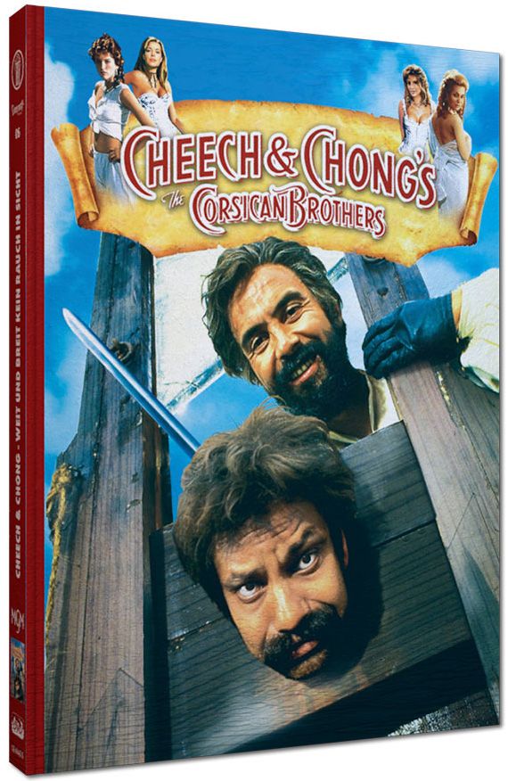 Cheech & Chong - Weit und breit kein Rauch in Sicht - Cover D - Mediabook (Blu-Ray+DVD) - Limited 111 Edition