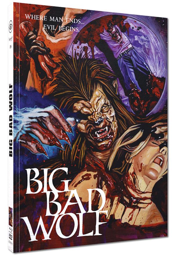 Big Bad Wolf - Cover B - Mediabook (Blu-Ray+DVD) - Limited Edition
