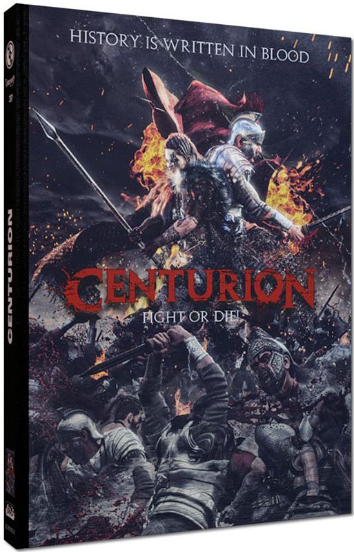 Centurion - Fight or Die (Lim. Uncut wattiertes Mediabook - Cover A) (DVD + BLURAY)
