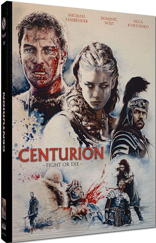 Centurion - Fight or Die (Lim. Uncut Mediabook - Cover B) (DVD + BLURAY)