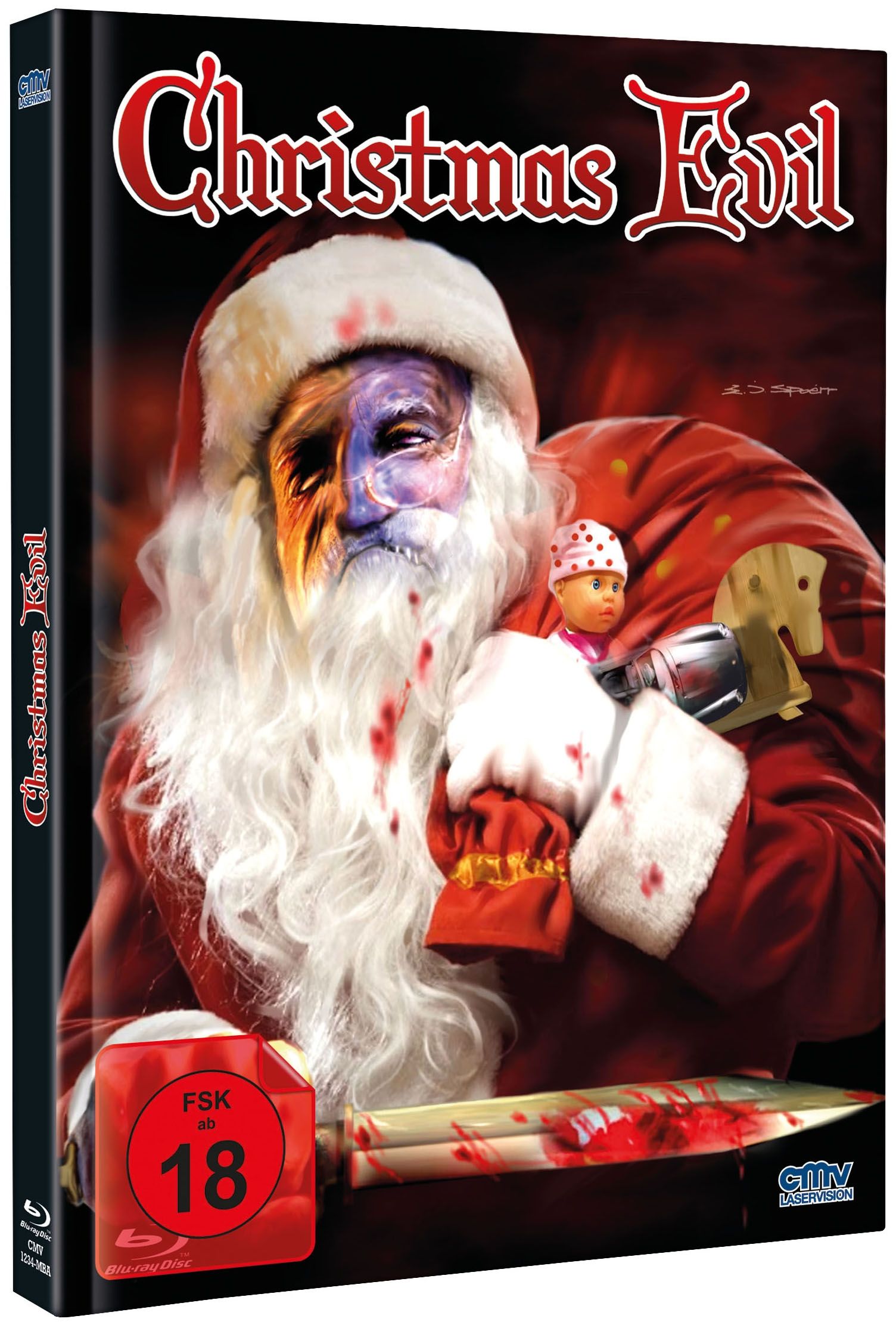 Christmas Evil (Lim. Uncut Mediabook - Cover B) (DVD + BLURAY)