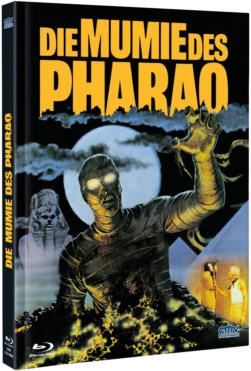 Die Mumie des Pharao - Cover A - Mediabook (Blu-Ray+DVD) - Limited 666 Edition