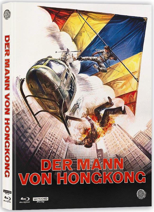 Der Mann von Hongkong - Cover D - Mediabook (4K UHD+Blu-Ray) - Limited 222 Edition - Uncut
