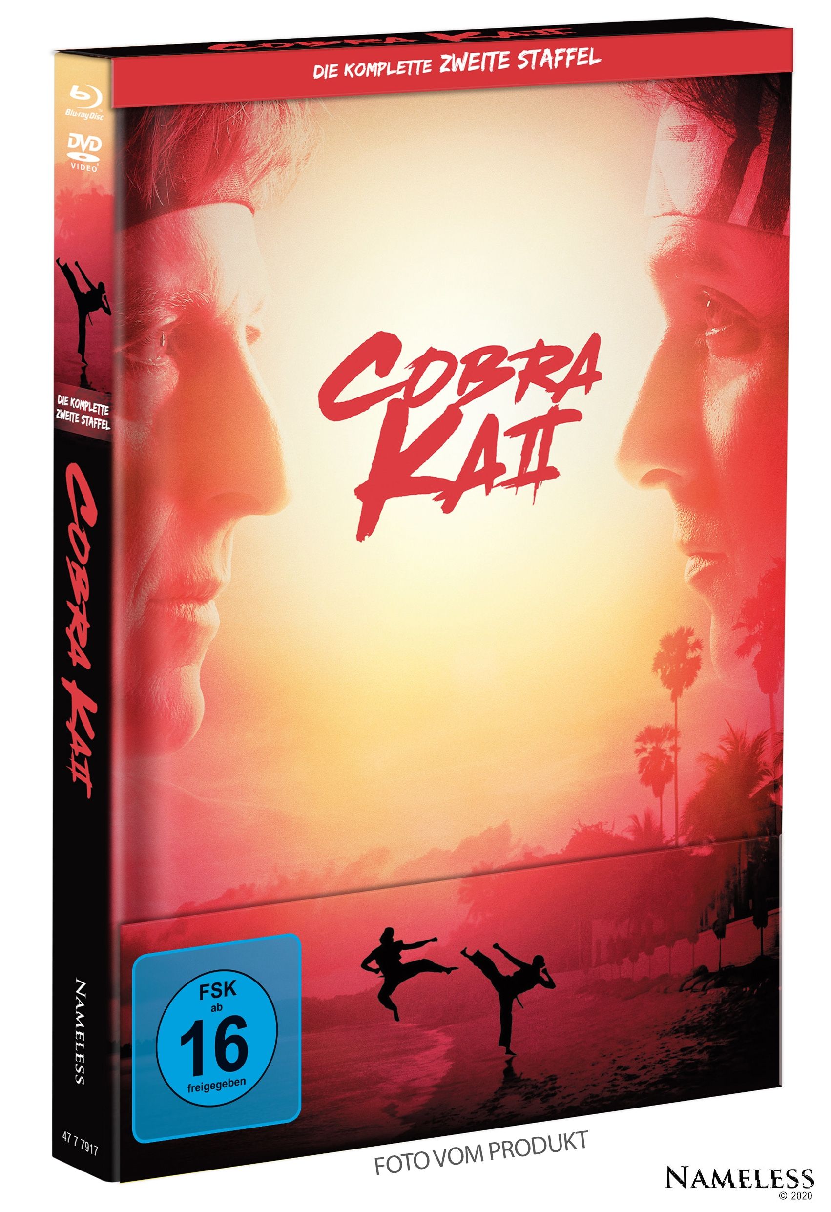 Cobra Kai - Staffel 2 (Lim. Uncut Mediabook - Cover A) (DVD + BLURAY)