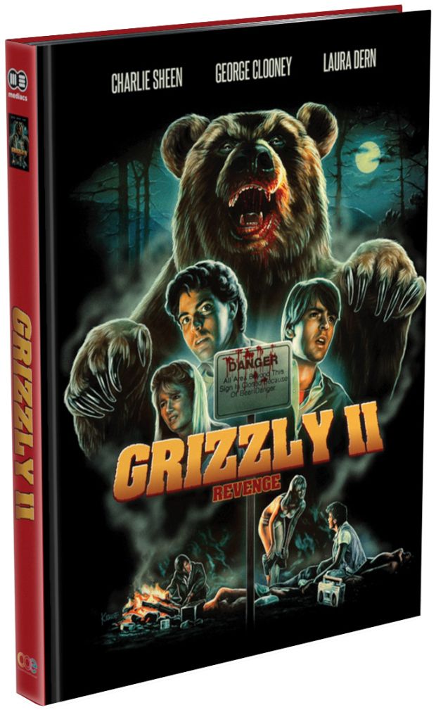 Grizzly II: Revenge (Lim. Uncut Mediabook - Cover A) (DVD + BLURAY)