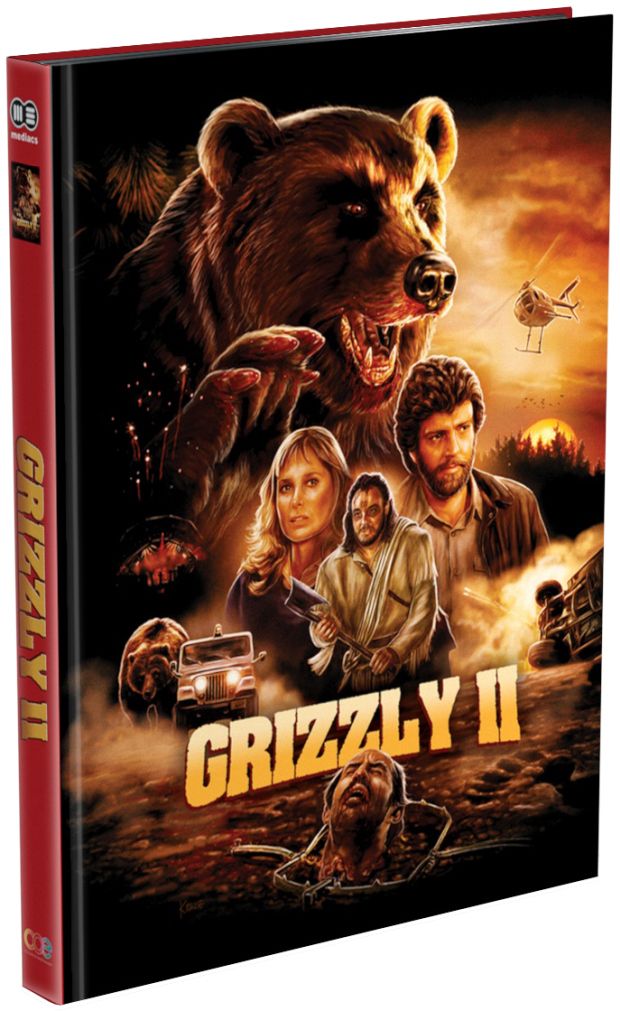 Grizzly II: Revenge (Lim. Uncut Mediabook - Cover B) (DVD + BLURAY)