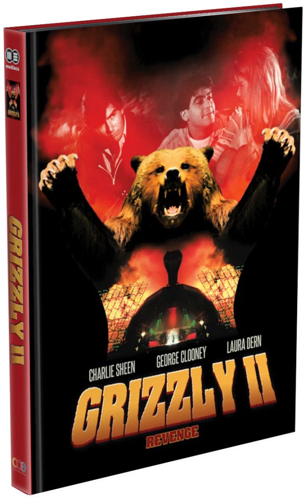 Grizzly II: Revenge (Lim. Uncut Mediabook - Cover D) (DVD + BLURAY)