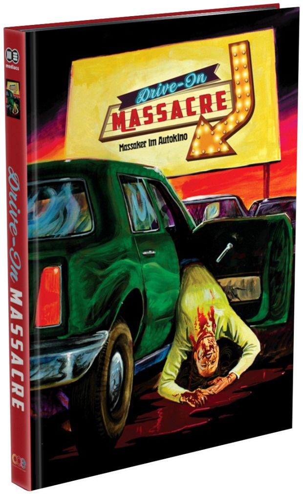 Drive-In Massacre (Drive-In Killer) (Lim. Uncut Mediabook - Cover A) (DVD + BLURAY)