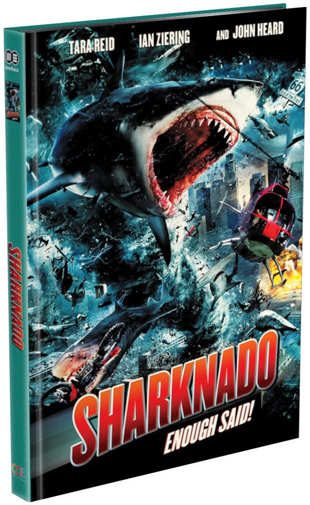 Sharknado 1 - Enough Said! - Mediabook (Blu-Ray+DVD) - Limited 999 Edition