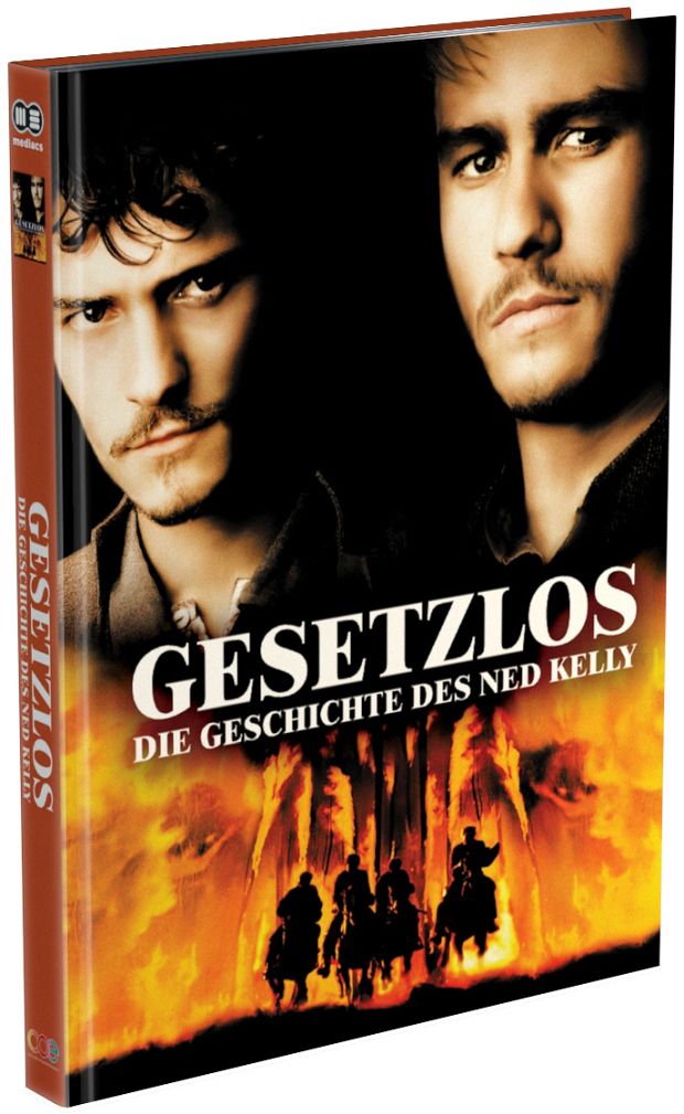 Gesetzlos - Die Geschichte des Ned Kelly - Cover A - Mediabook (Blu-Ray+DVD) - Limited 333 Edition