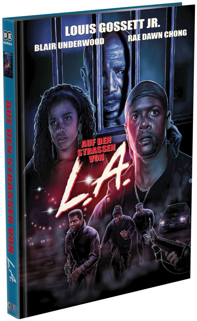 Auf den Strassen von L.A - Cover A - Mediabook (4K UHD+Blu-Ray+DVD) - Limited 666 Edition - Uncut