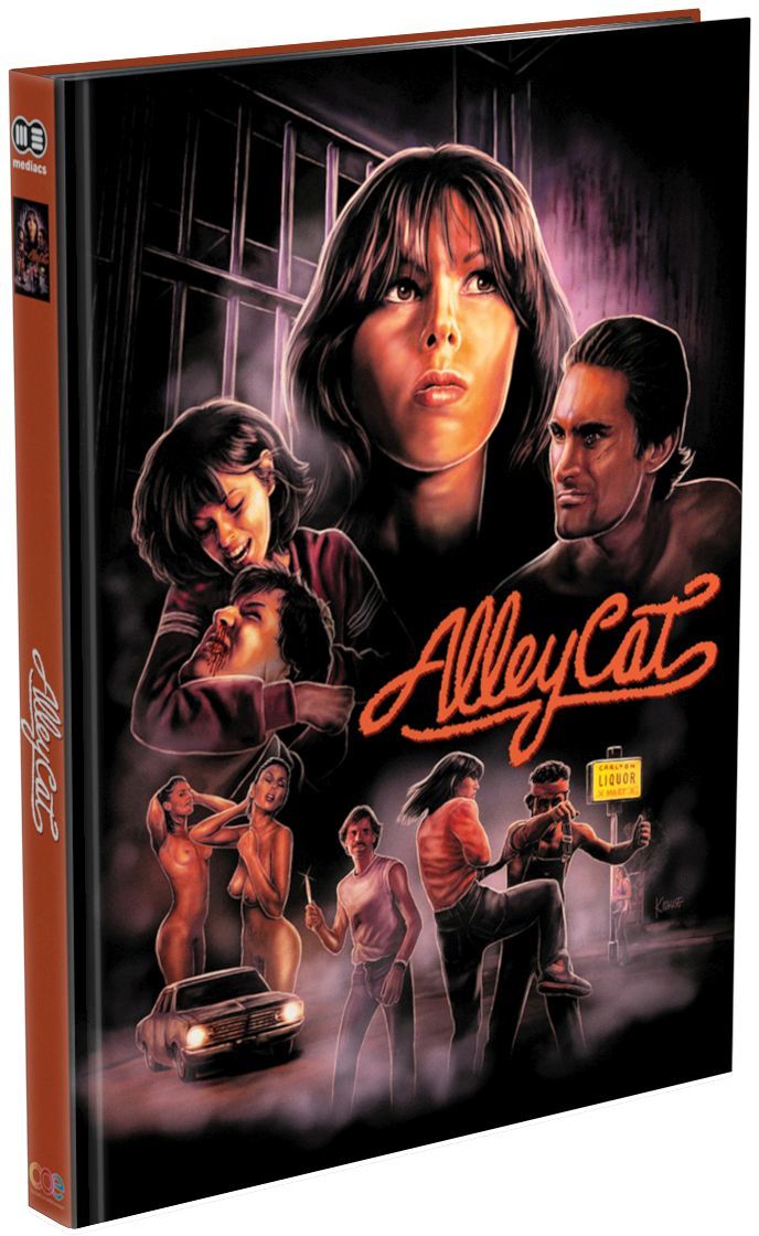 Alley Cat - Cover A - Mediabook (4K UHD+Blu-Ray+DVD) - Limited 666 Edition - Uncut