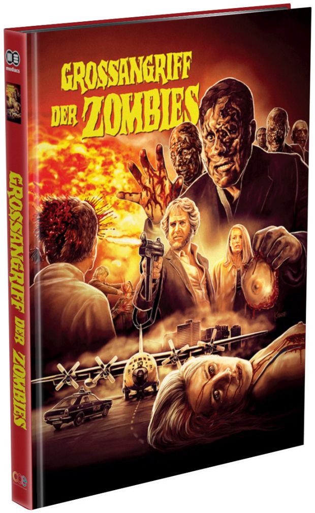 Großangriff der Zombies (Lim. Uncut Mediabook - Cover C) (DVD + BLURAY)