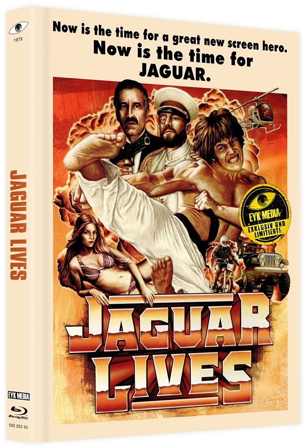 Jaguar lebt (Lim. Uncut Mediabook - Cover A) (DVD + BLURAY)