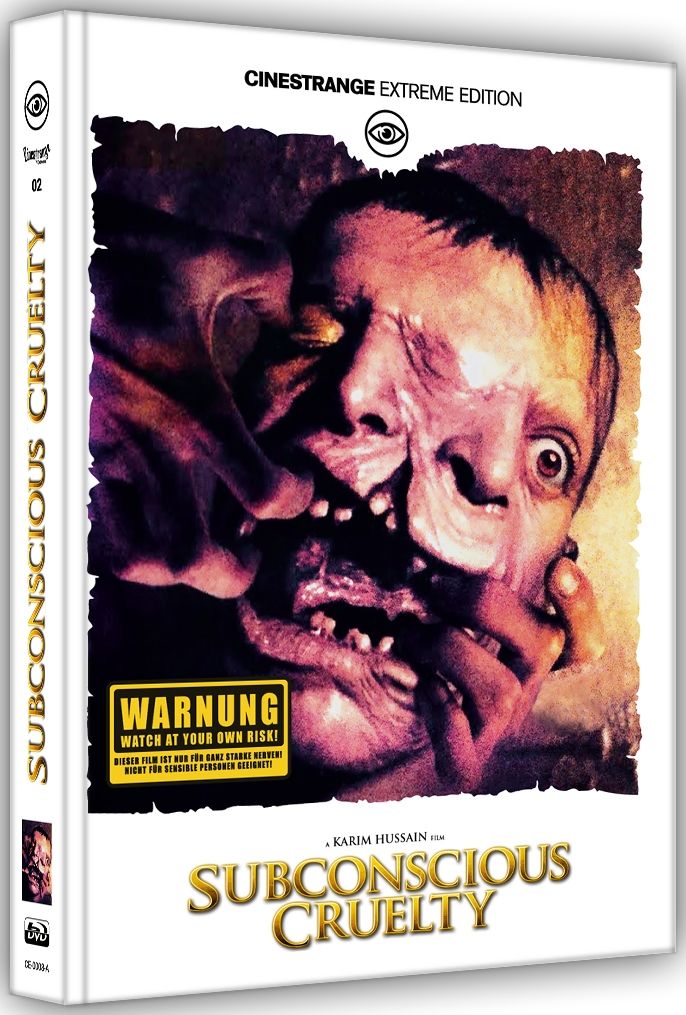 Subconscious Cruelty (Lim. Uncut Mediabook - Cover A) (DVD + BLURAY)