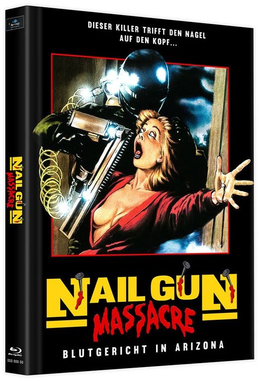 Nail Gun Massacre (Lim. Uncut Mediabook - Cover B) (2 Discs) (BLURAY)