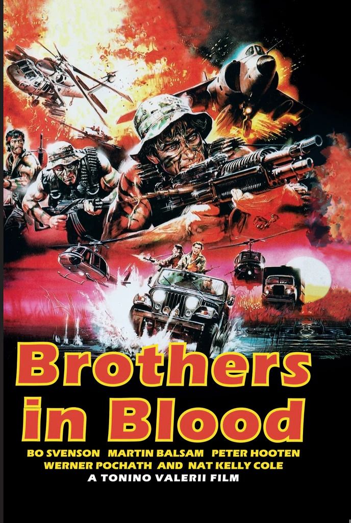 Brothers in Blood - Cover VHS (Blu-Ray) - kleine Hartbox - Limited Edition