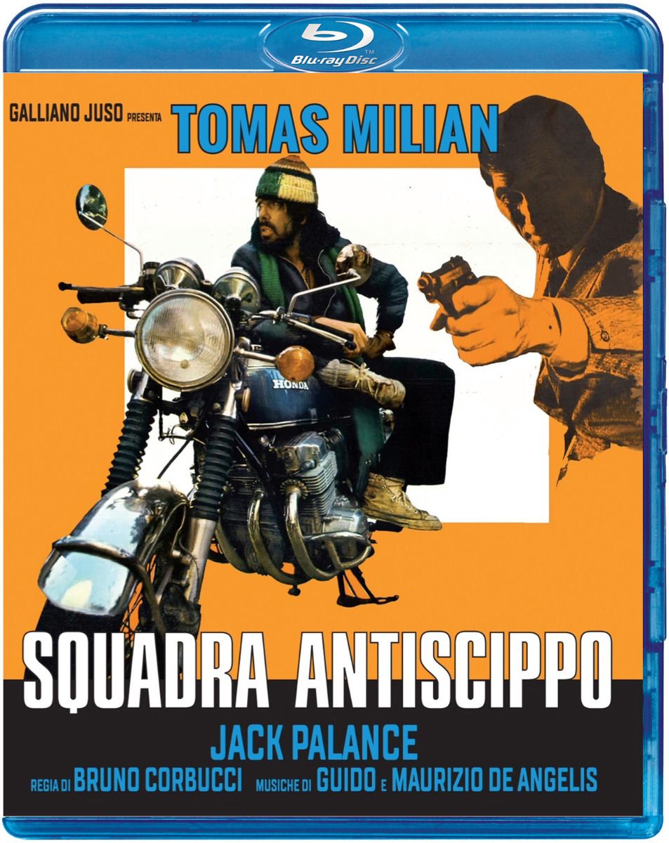 Squadra Antiscippo - Die Bullen auf den Heissen Feuerstühlen (Blu-Ray) - Wendecover mit 2. Motiv