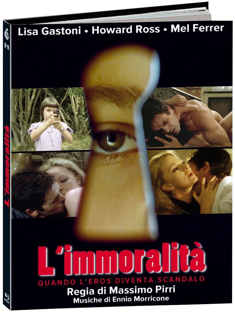 L'Immoralita (OmU) - Cover B - Mediabook (Blu-Ray) - Limited 350 Edition