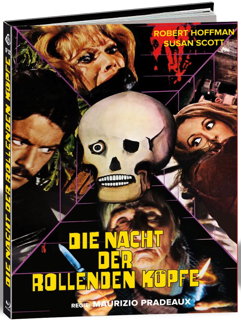 Die Nacht der rollenden Köpfe (Blu-Ray) - Cover A - Mediabook - Limited 500 Edition