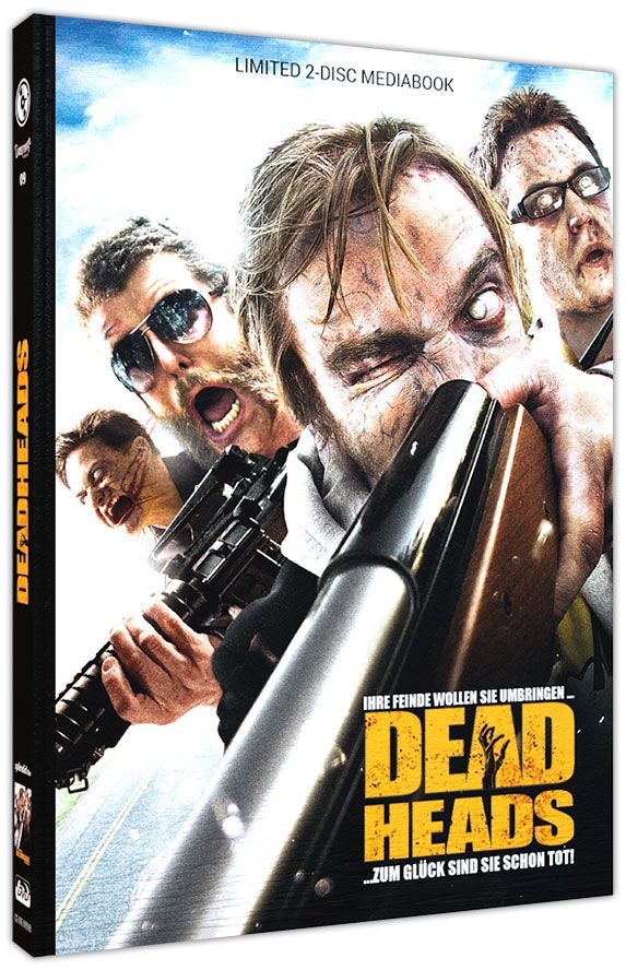 DeadHeads (Lim. Uncut Mediabook - Cover B) (DVD + BLURAY)